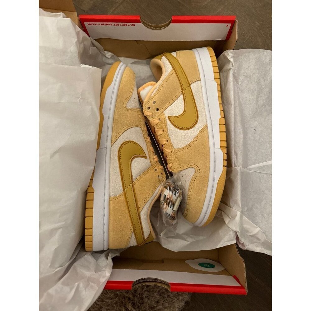 Nike Dunk Low Lx Celestial Gold / Wheat Gold-Sail 7.5w 6m